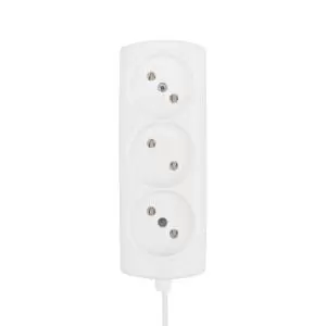 Удлинитель PROconnect STANDARD 3 гнезда, 1.5 м, 2х0.75 мм², б/з, белый  в Самаре
