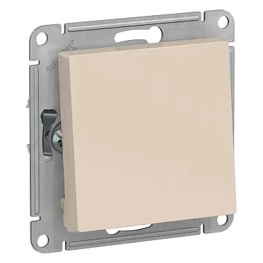 Переключатель 10А 1кл с/у бежевый AtlasDesign Schneider Electric (1/20)