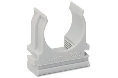 Клипса d20 серая ДКС