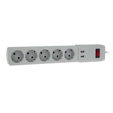 Сетевой фильтр-удлинитель SP-518USB, Спутник