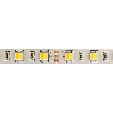 Лента светодиодная 12В, SMD5050, 60 LED/м, 6000К+3000К, 12мм, 5м, IP20 LAMPER