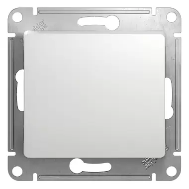 Переключатель 10А 1кл с/у бел механизм Glossa Schneider Electric (1/20/160)
