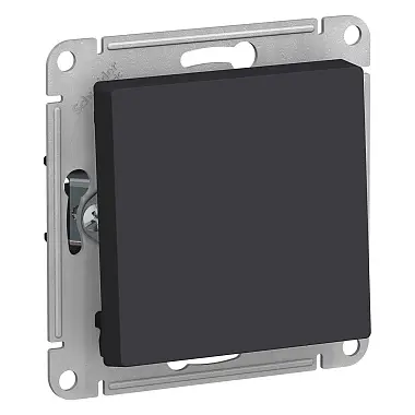 Переключатель 10А 1кл промеж с/у антрацит механизм AtlasDesign Schneider Electric (1/20)