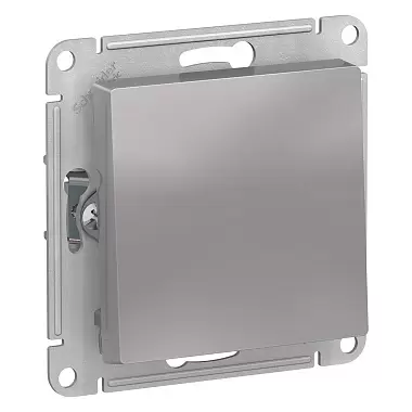 Переключатель 10А 1кл промеж с/у алюминий механизм AtlasDesign Schneider Electric (1/20)